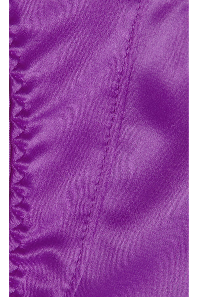 L'Agent by Agent Provocateur fialové saténové kalhotky Danita Detail