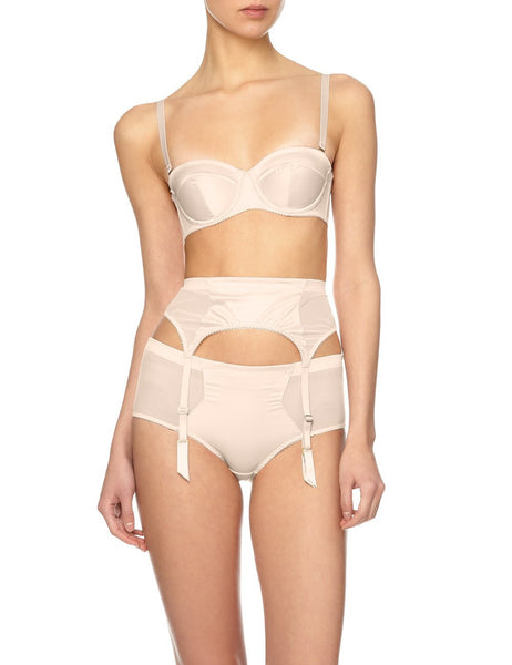 L'Agent by Agent Provocateur Podvazkový pás Penelope - černá barva front