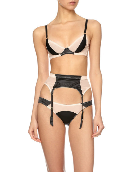 L'Agent by Agent Provocateur Podvazková pás Penelope červý - tělový front