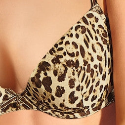 Lise Charmel Glam Felin podprsenka vyztužená trendy leopard Deteil 1