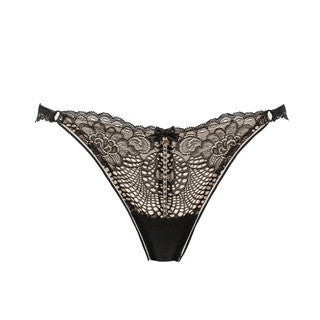 String tanga Kalhotky Phoenix černá