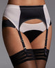 L'Agent by Agent Provocateur Podvazková pás Penelope červý - tělový close-up