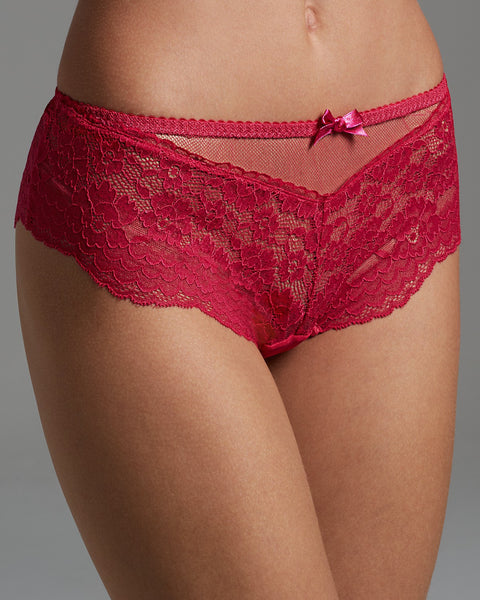 L'Agent by Agent Provocateur Šortky Cloe fuchsiové close-up