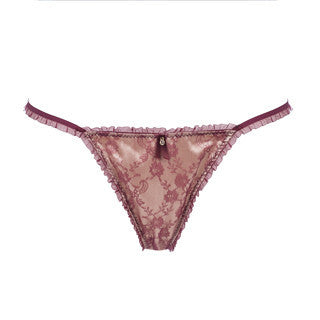 Sexy String tanga kalhotky vínová