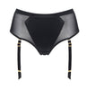 L'Agent by Agent Provocateur Kalhotky s podvazky Penelope v černé barvě