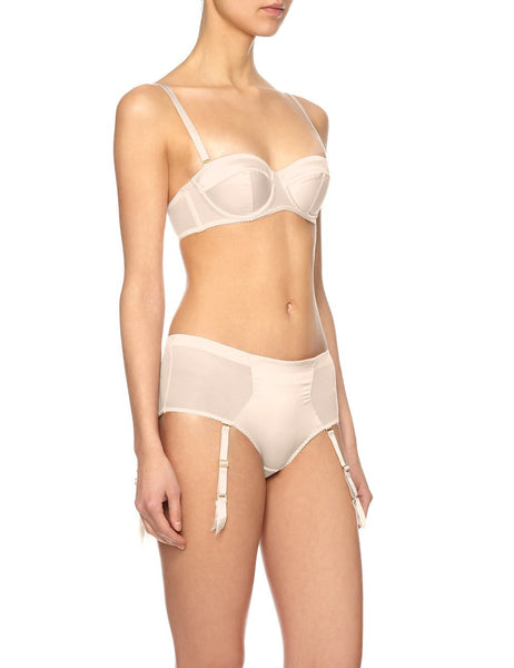 L'Agent by Agent Provocateur Kalhotky s podvazky Penelope v tělové barvě site1