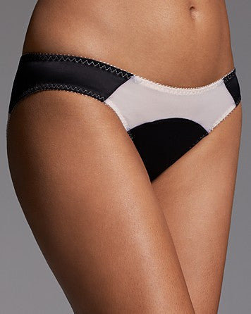 L'Agent by Agent Provocateur Kalhotky Penelope z elastického saténu a tylu close
