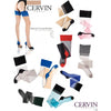 Cervin Pravé nylonky se švem Seduction Couture Bicolore 