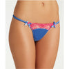 L'Agent by Agent Provocateur Tanga Marisella chrpově modrá fuchsiová front